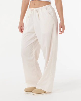 Rip Curl Women's Keepsakes Washed Cord Pant - Stone
