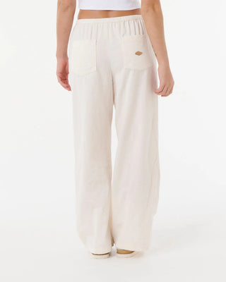 Rip Curl Women's Keepsakes Washed Cord Pant - Stone