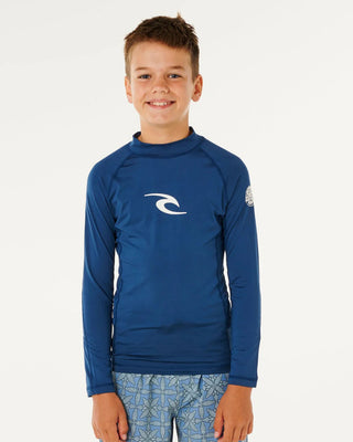 Boy's (8-16) Waves UPF L/S Rash Vest