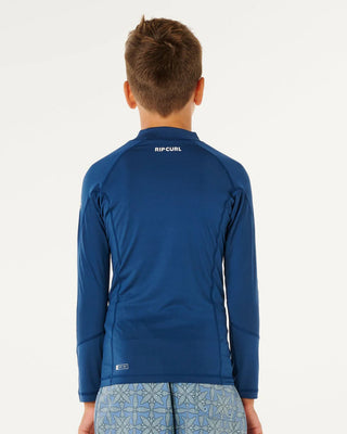 Boy's (8-16) Waves UPF L/S Rash Vest