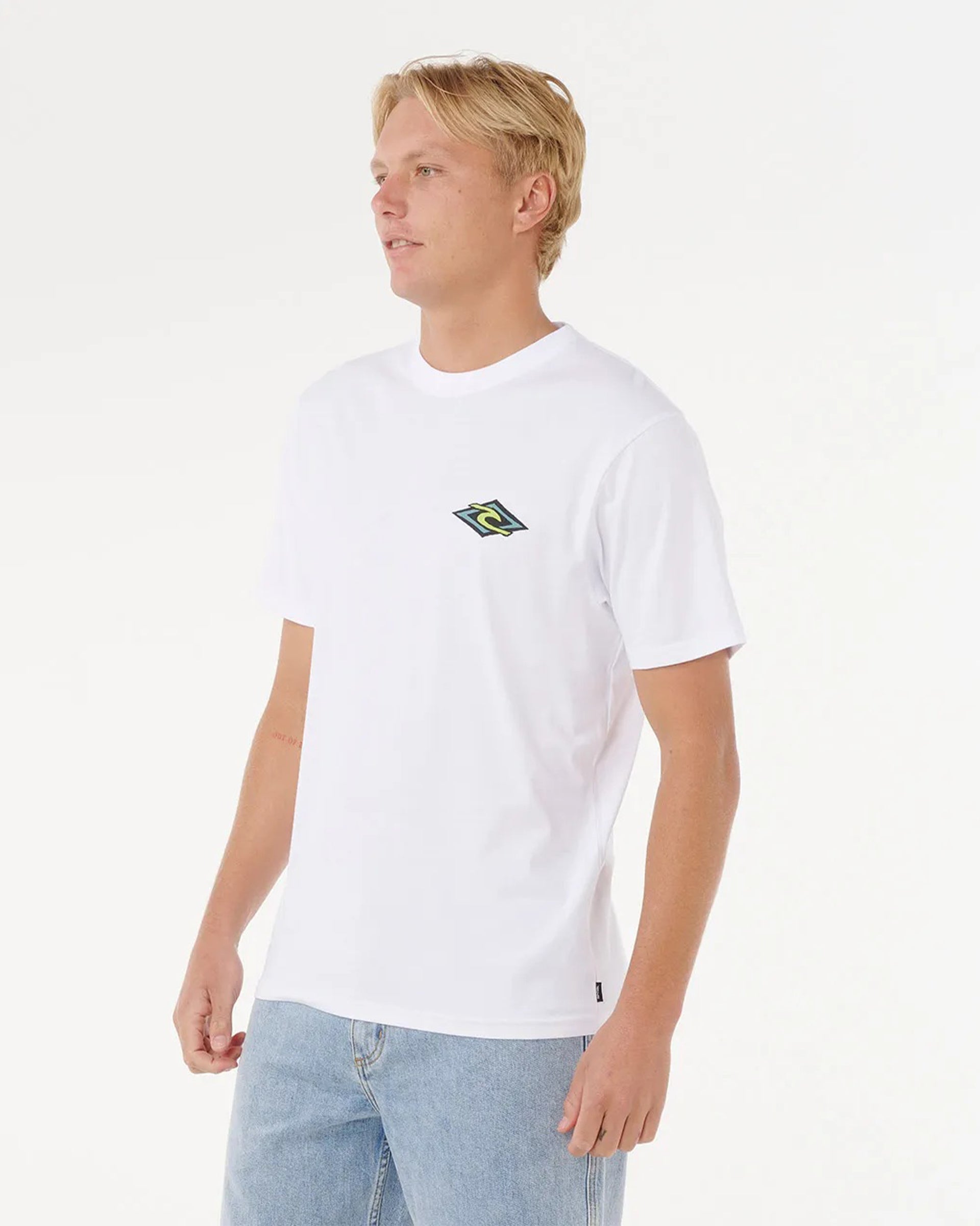 Rip Curl Legacy Short Sleeve T-Shirt - White