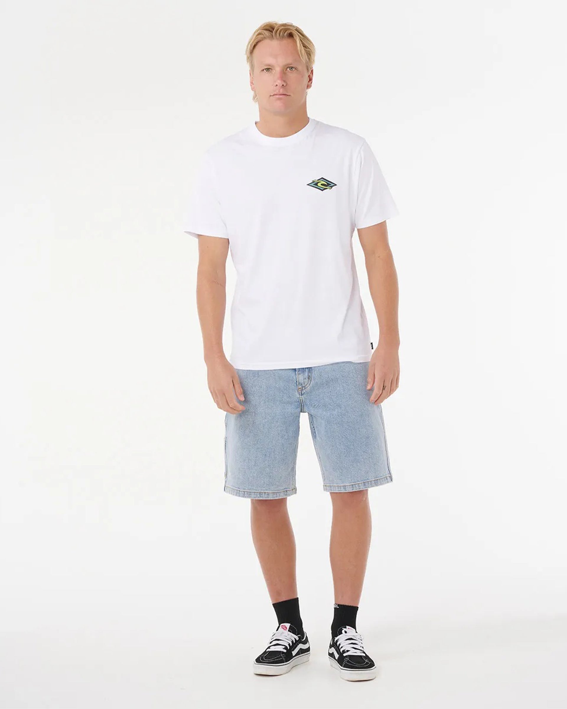Rip Curl Legacy Short Sleeve T-Shirt - White