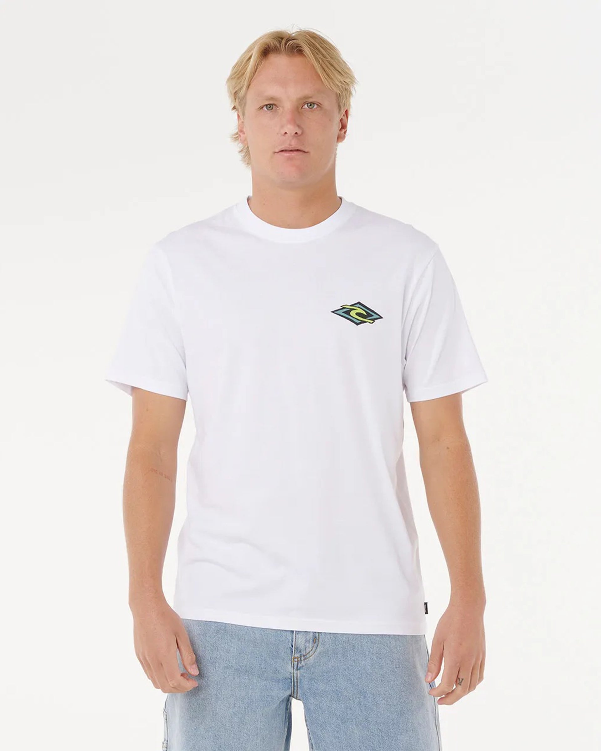 Rip Curl Legacy Short Sleeve T-Shirt - White