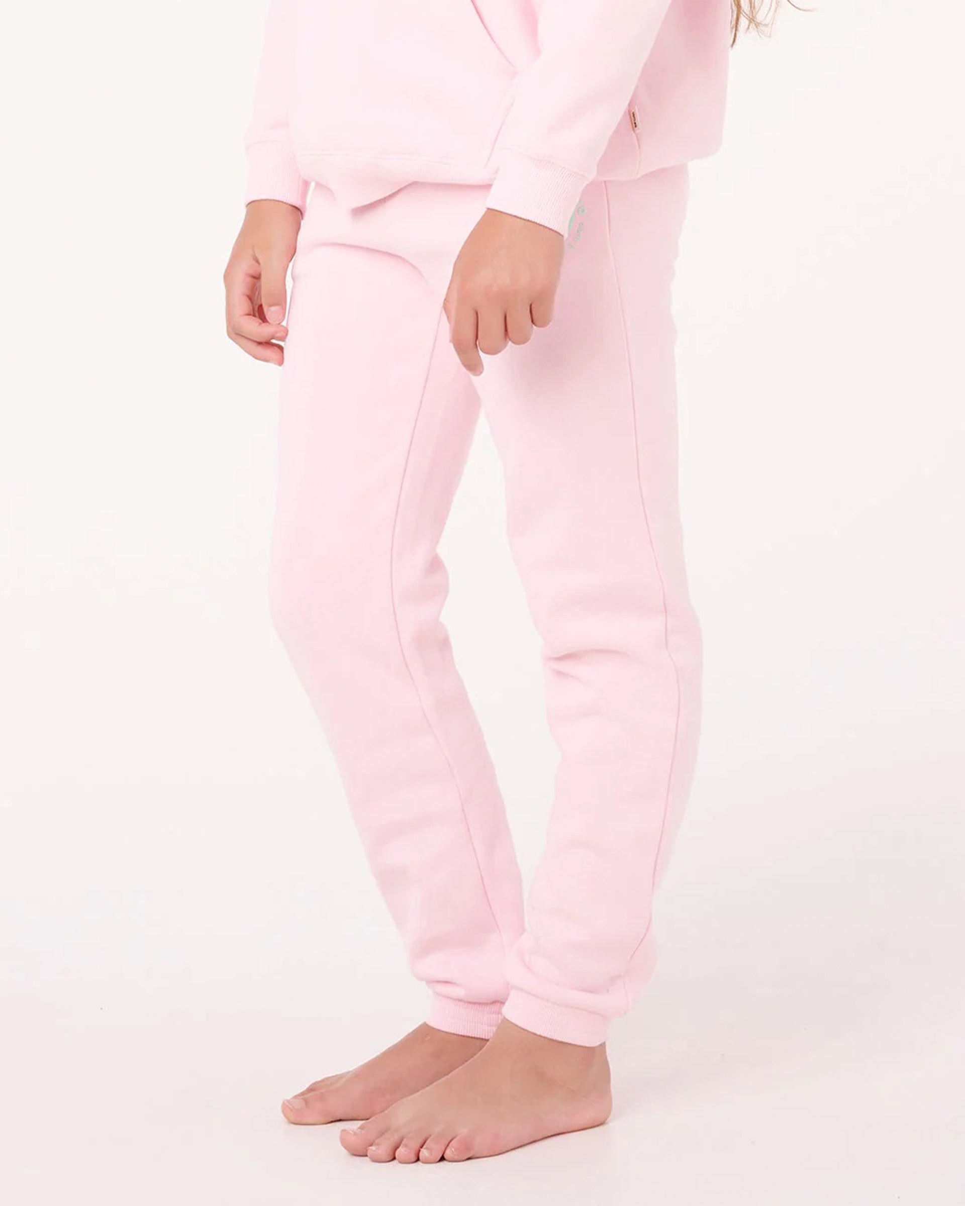 Rip Curl Girl's (8-16) Luxe Surf Track Pant - Pastel Pink