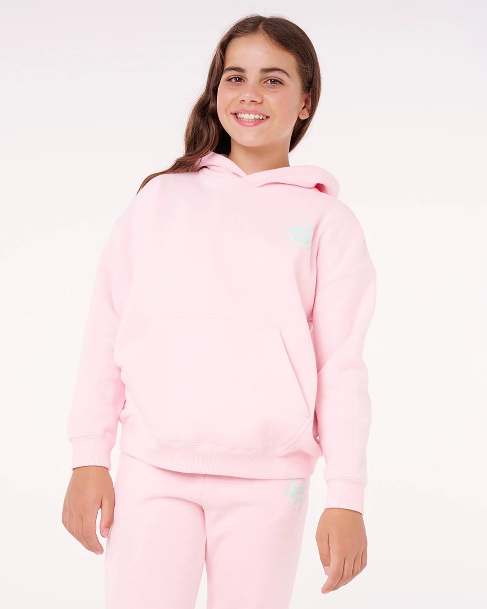 Rip Curl Girl's (8-16) Luxe Surf Track Pant - Pastel Pink