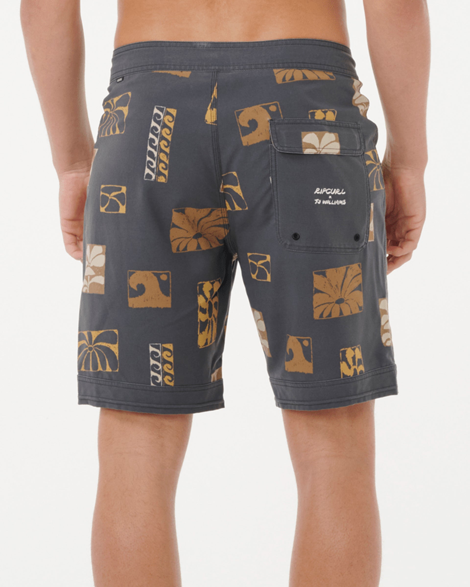 Rip Curl Mirage Artist of the Search Ty Williams Boardshort - Washed Black