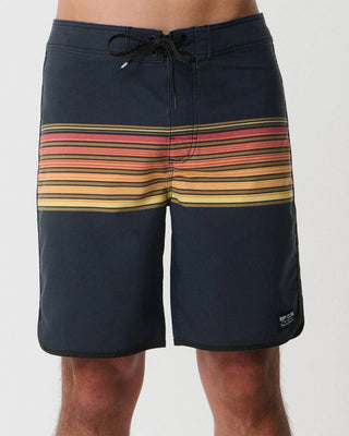 Rip Curl Mirage Classic Surf Stripe 19" Boardshort - Washed Black