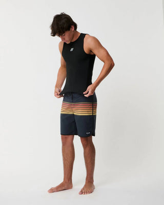 Rip Curl Mirage Classic Surf Stripe 19" Boardshort - Washed Black