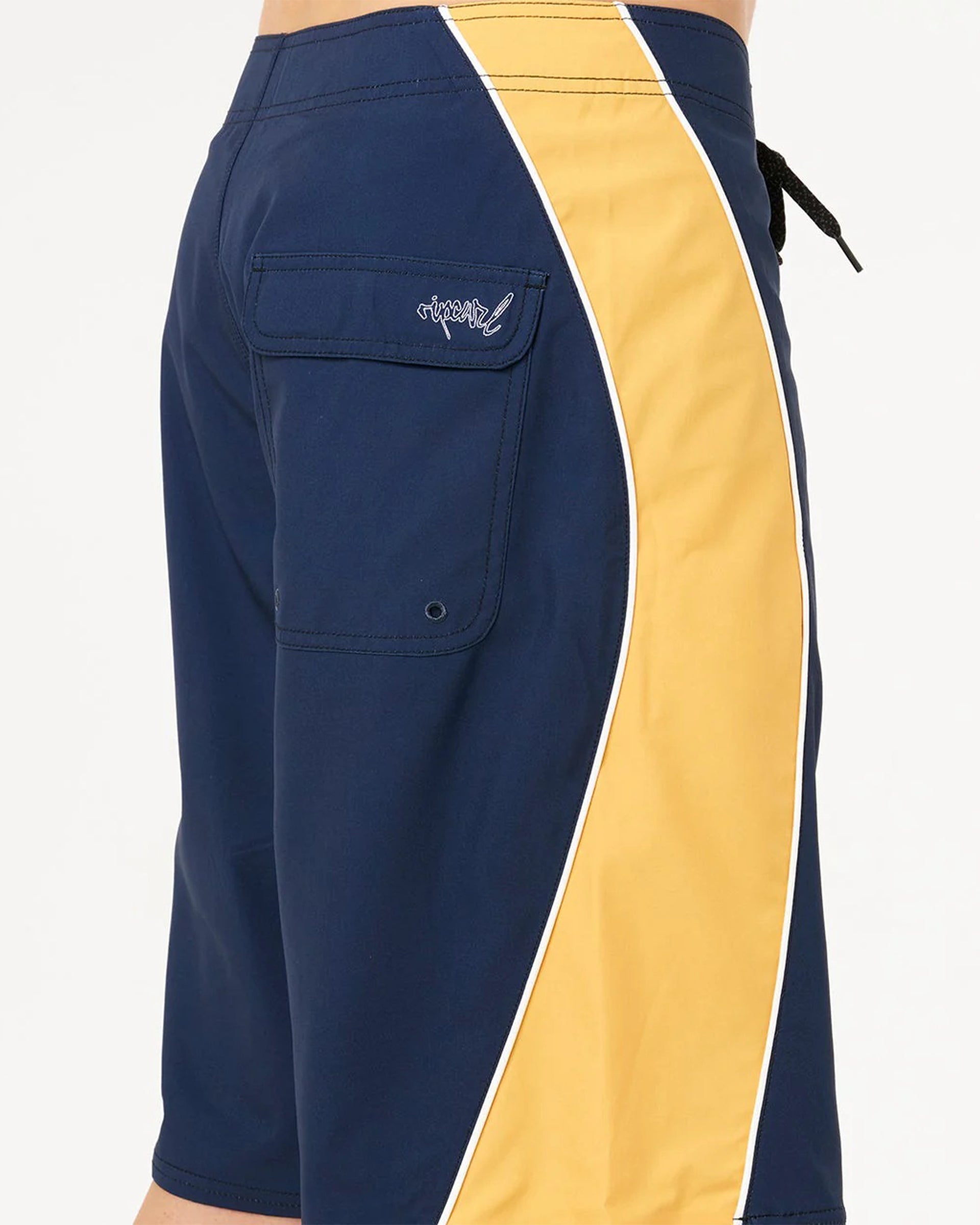 Rip Curl Mirage Panel Beater Boardshort - Navy/Yellow