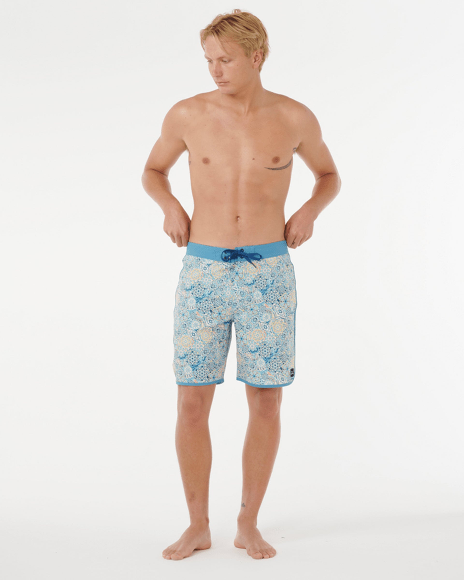 Rip Curl Mirage Spirograph Boardshort - Storm Blue