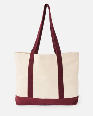 Rip Curl Mixed Logo 25L Tote Bag - Natural/Plum