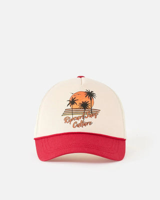 Rip Curl Women's Mixed Revival Trucker - Red