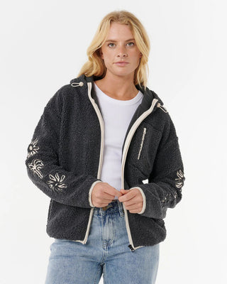 Rip Curl Women's Pacific Rider Polar Fleece - Noir