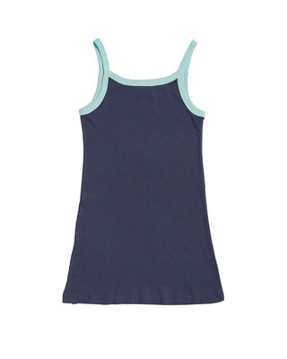 Rip Curl Girl's (8-16) Paradise Club Rib Dress - Washed Navy