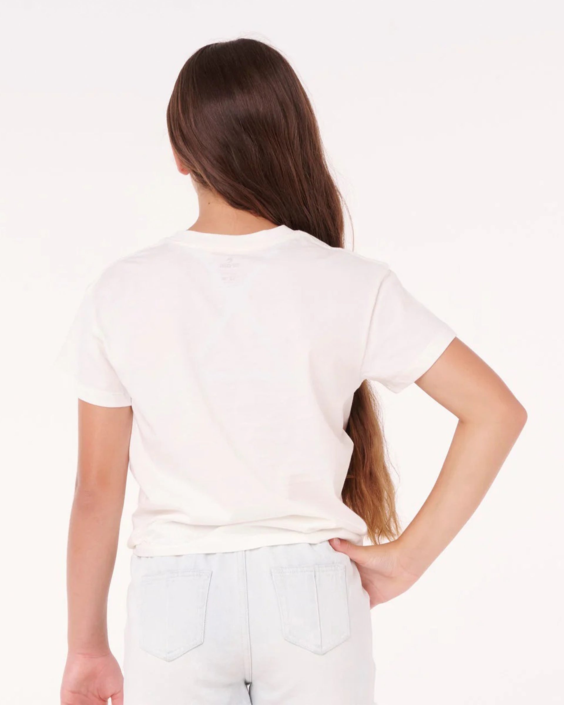 Rip Curl Girl's (8-16) Paradise Club Summer Short Sleeve T-Shirt