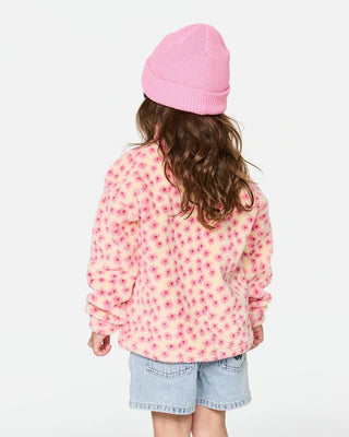 Rip Curl Girl's (1-8) Party Wave Polar Fleece - Peach