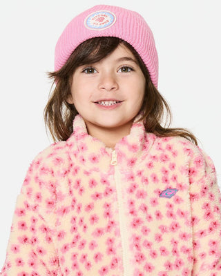 Rip Curl Girl's (1-8) Party Wave Polar Fleece - Peach