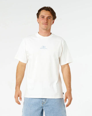 Rip Curl Pill Icon Loose Short Sleeve T-Shirt - Bone