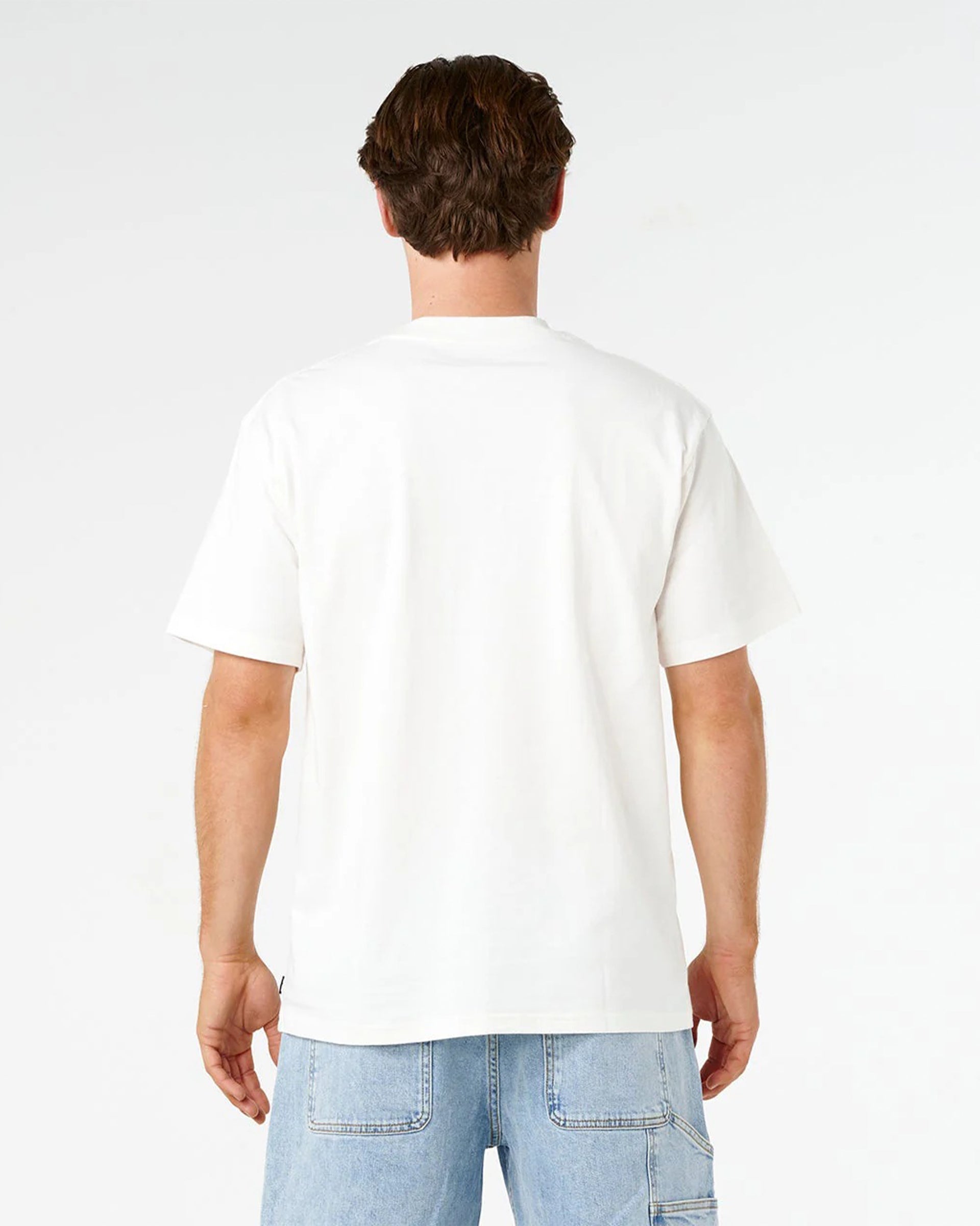 Rip Curl Pill Icon Loose Short Sleeve T-Shirt - Bone