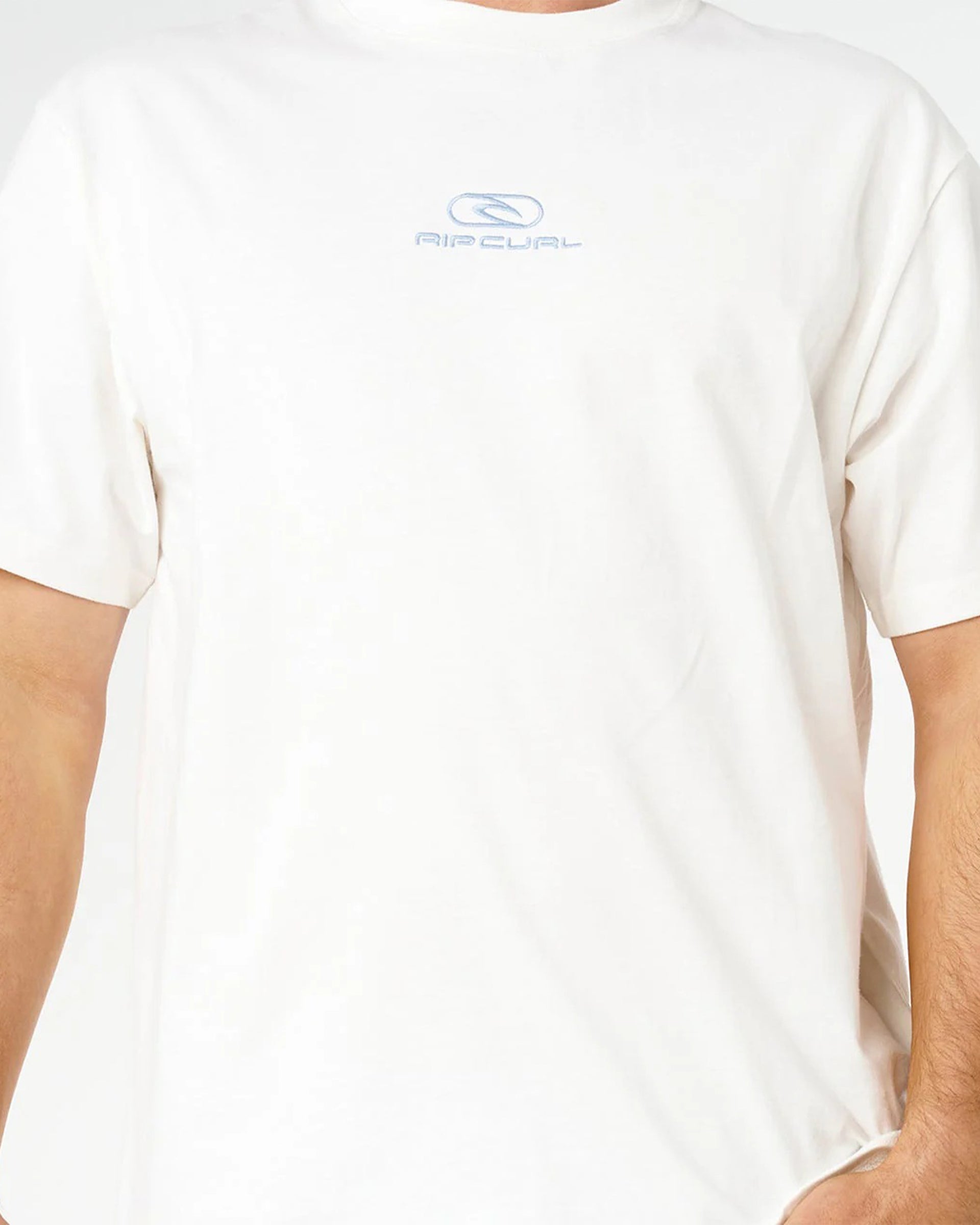 Rip Curl Pill Icon Loose Short Sleeve T-Shirt - Bone