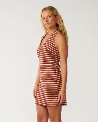 Rip Curl Women's Retro Swell Terry Halter Dress - Multi