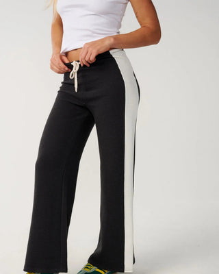 Rip Curl Women's Retro Swell Wide Leg Pant - Washed Black