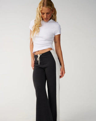 Rip Curl Women's Retro Swell Wide Leg Pant - Washed Black
