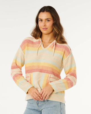 Rip Curl Women's Revival Knit Poncho - Orange