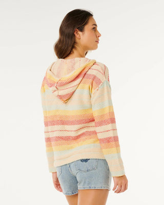 Rip Curl Women's Revival Knit Poncho - Orange