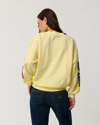 Rip Curl Women's Stephanie Gilmore Heritage Oversized Fleece - Soft Yellow