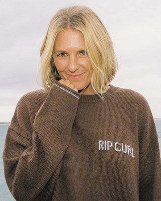 Rip Curl Women's Stephanie Gilmore Sparrow Knit - Chocolate