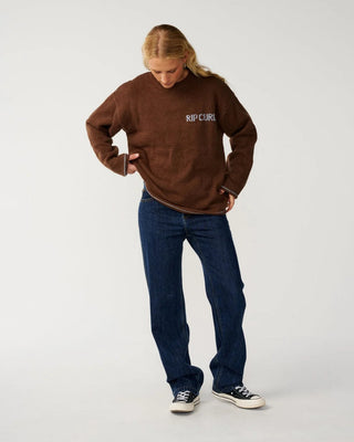 Rip Curl Women's Stephanie Gilmore Sparrow Knit - Chocolate