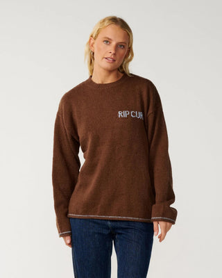 Rip Curl Women's Stephanie Gilmore Sparrow Knit - Chocolate