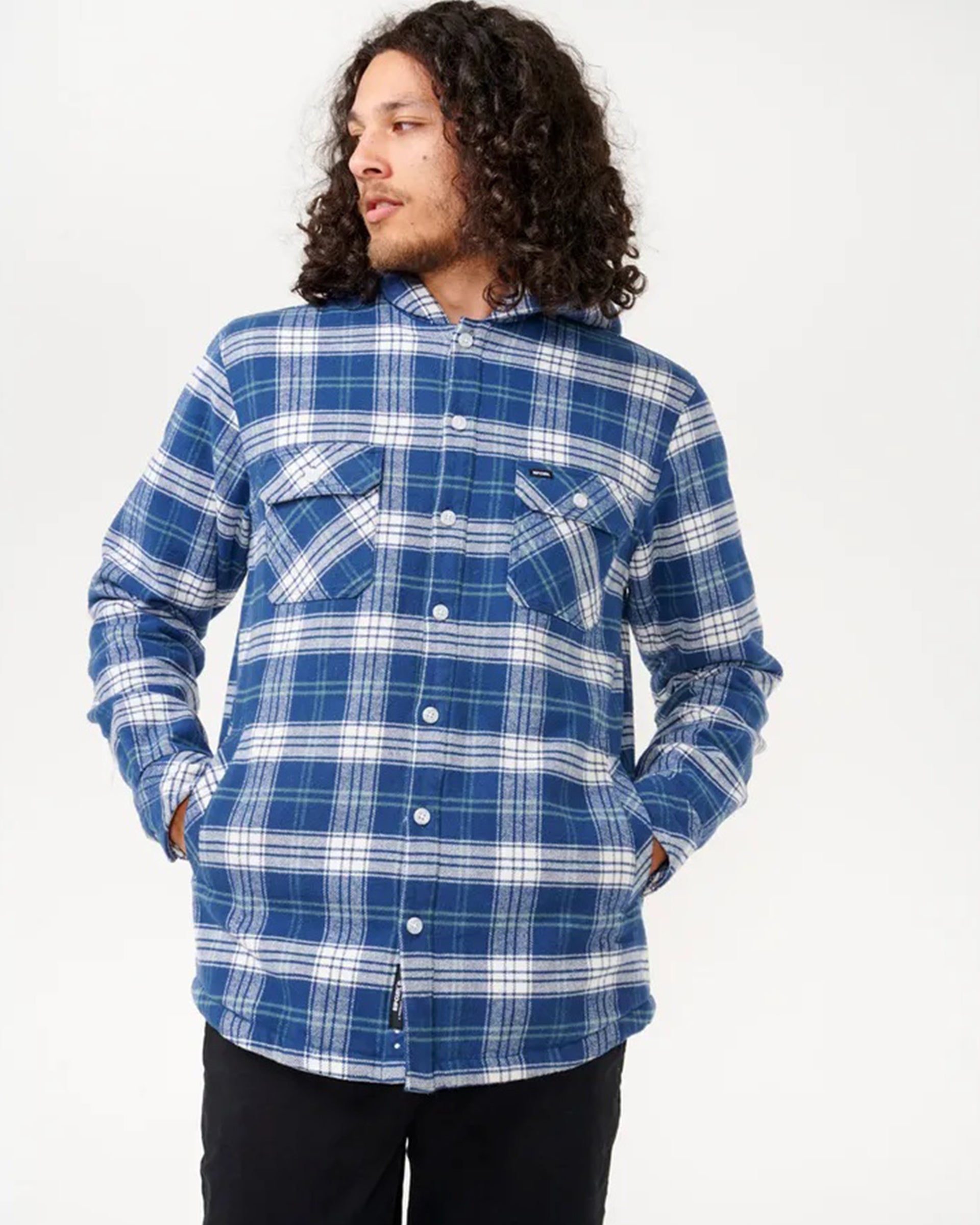 Rip Curl Shores Sherpa Lined Flannel Shirt