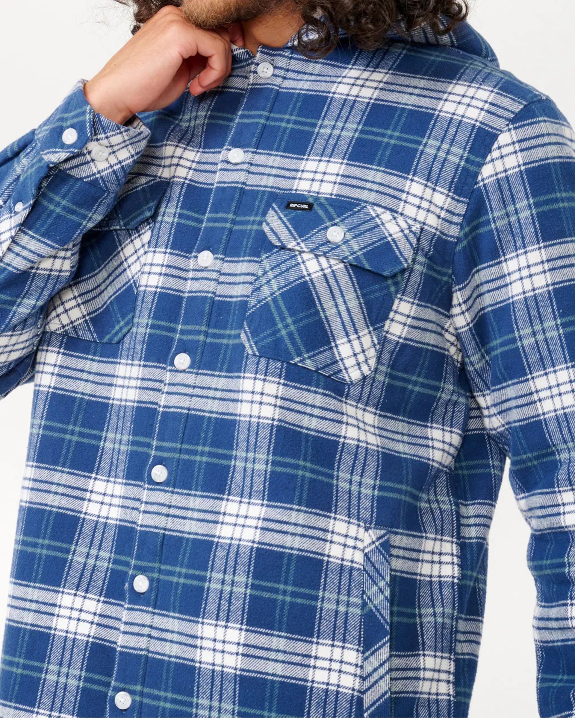 Rip Curl Shores Sherpa Lined Flannel Shirt