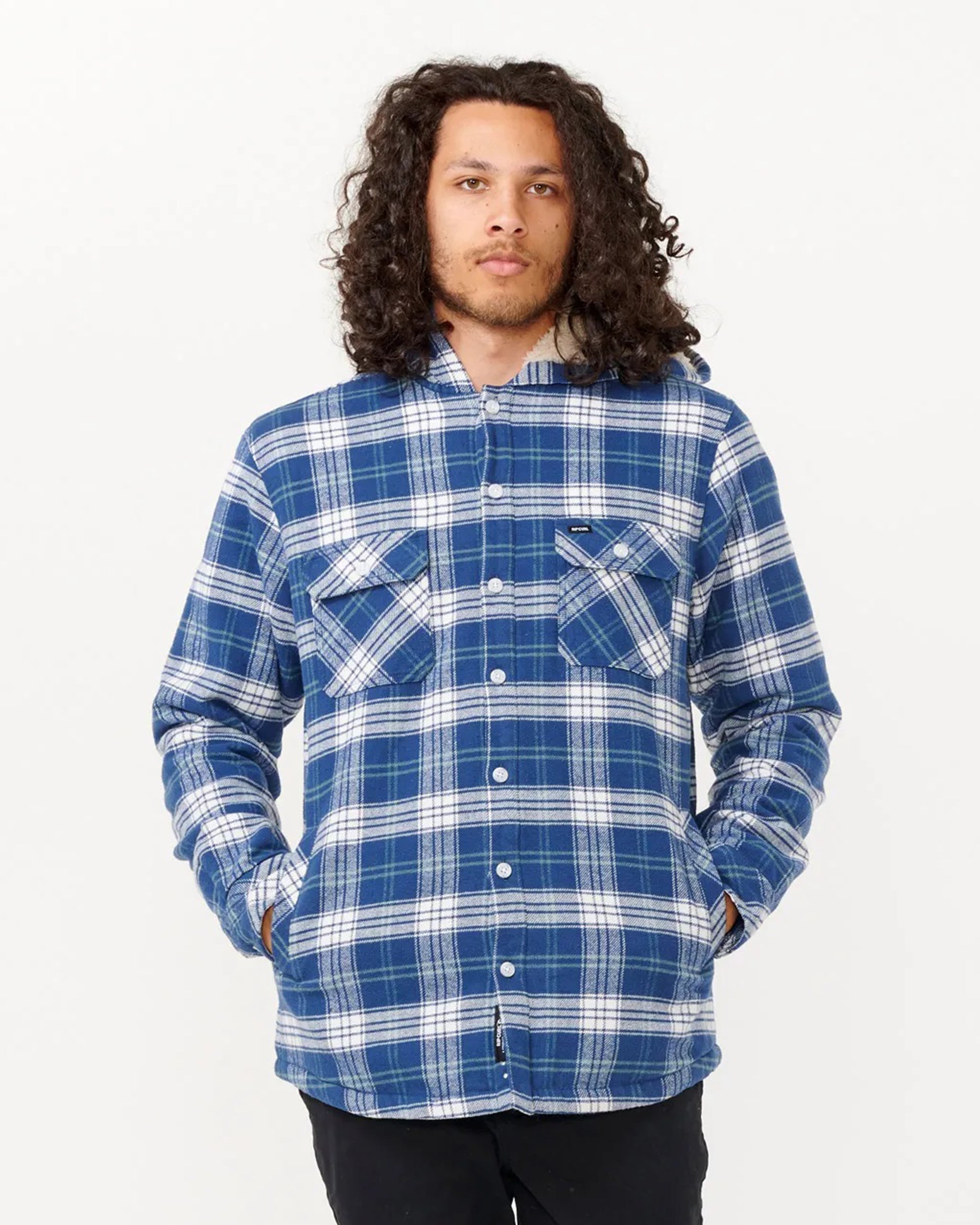 Rip Curl Shores Sherpa Lined Flannel Shirt