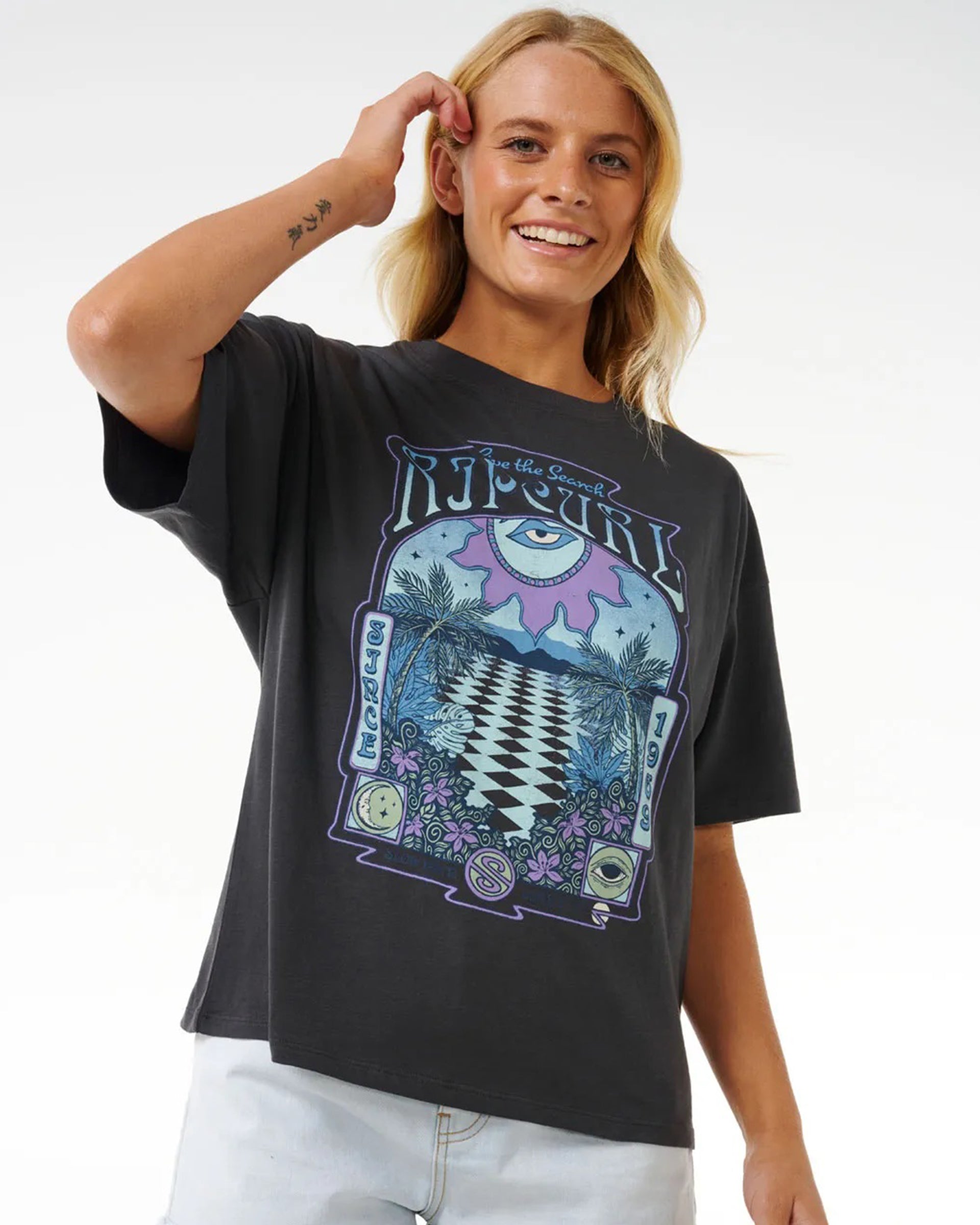 Rip Curl Women's Slow Down Heritage S/S T-Shirt