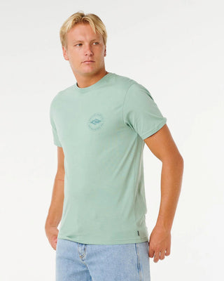 Rip Curl Staple Short Sleeve T-Shirt - Aloe