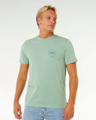 Rip Curl Staple Short Sleeve T-Shirt - Aloe