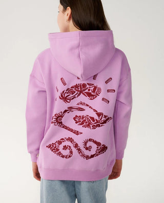 Rip Curl Girl's (8-16) Sunkissed Search Hood - Lilac