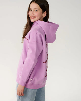 Rip Curl Girl's (8-16) Sunkissed Search Hood - Lilac