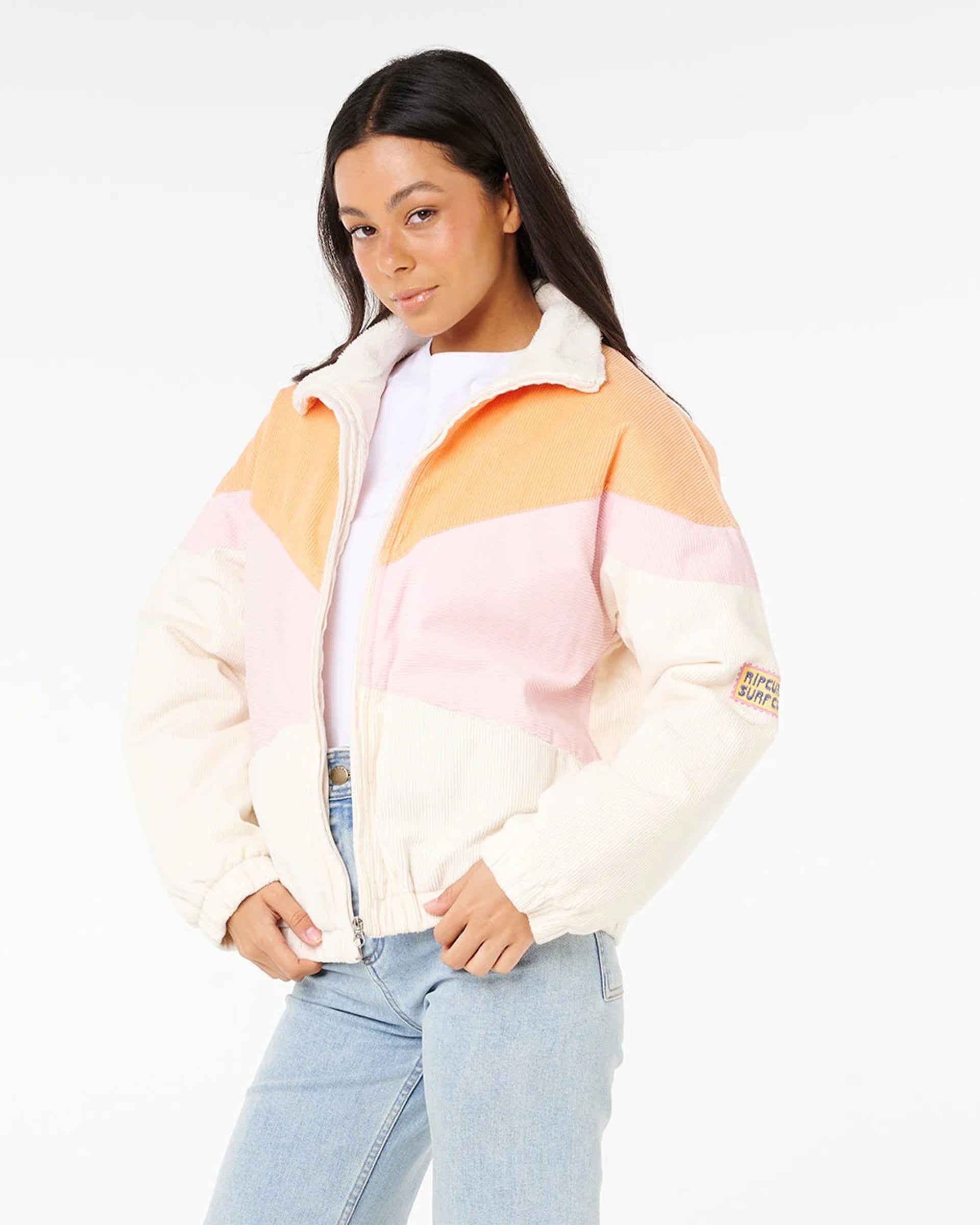 Sunset Luau Cord Jacket - Off White – Jack's Surfboards