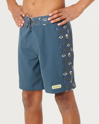 Rip Curl Boy's (8-16) Sunset Sesh Mirage Boardshort - Pine Night