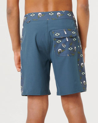Rip Curl Boy's (8-16) Sunset Sesh Mirage Boardshort - Pine Night