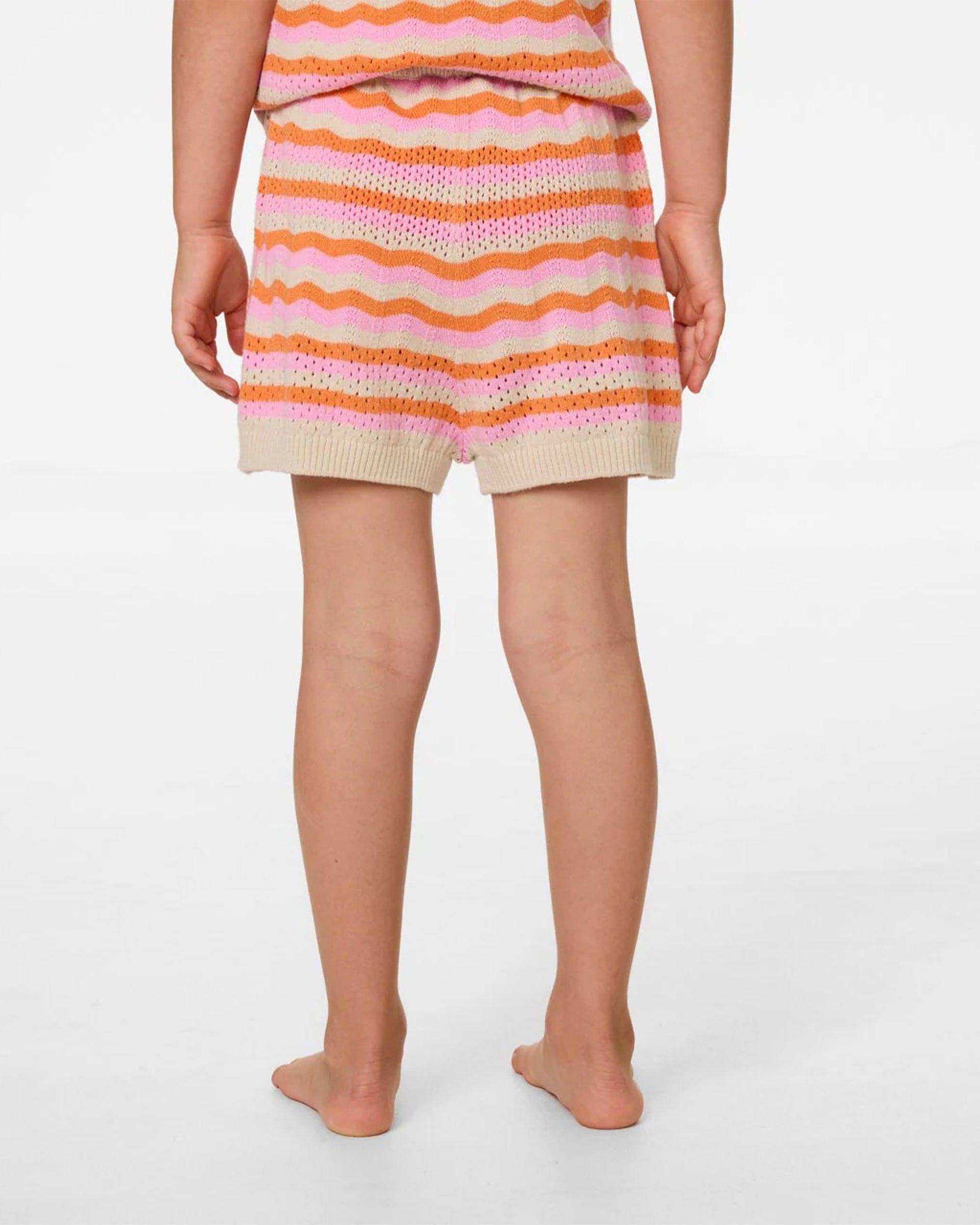 Rip Curl Girls Sunset Stripe Shorts - Mandarin Orange