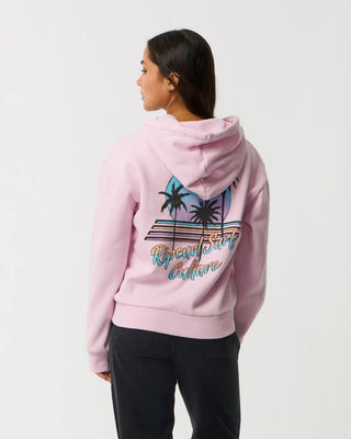 Rip Curl Women's Surf Culture Standard Zip Thru - Light Lilac