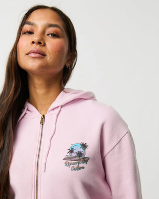 Rip Curl Women's Surf Culture Standard Zip Thru - Light Lilac