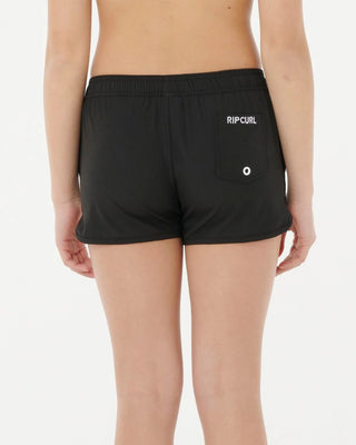 Girl's (8-16) Surf Essentials 3" Boardshort - Black
