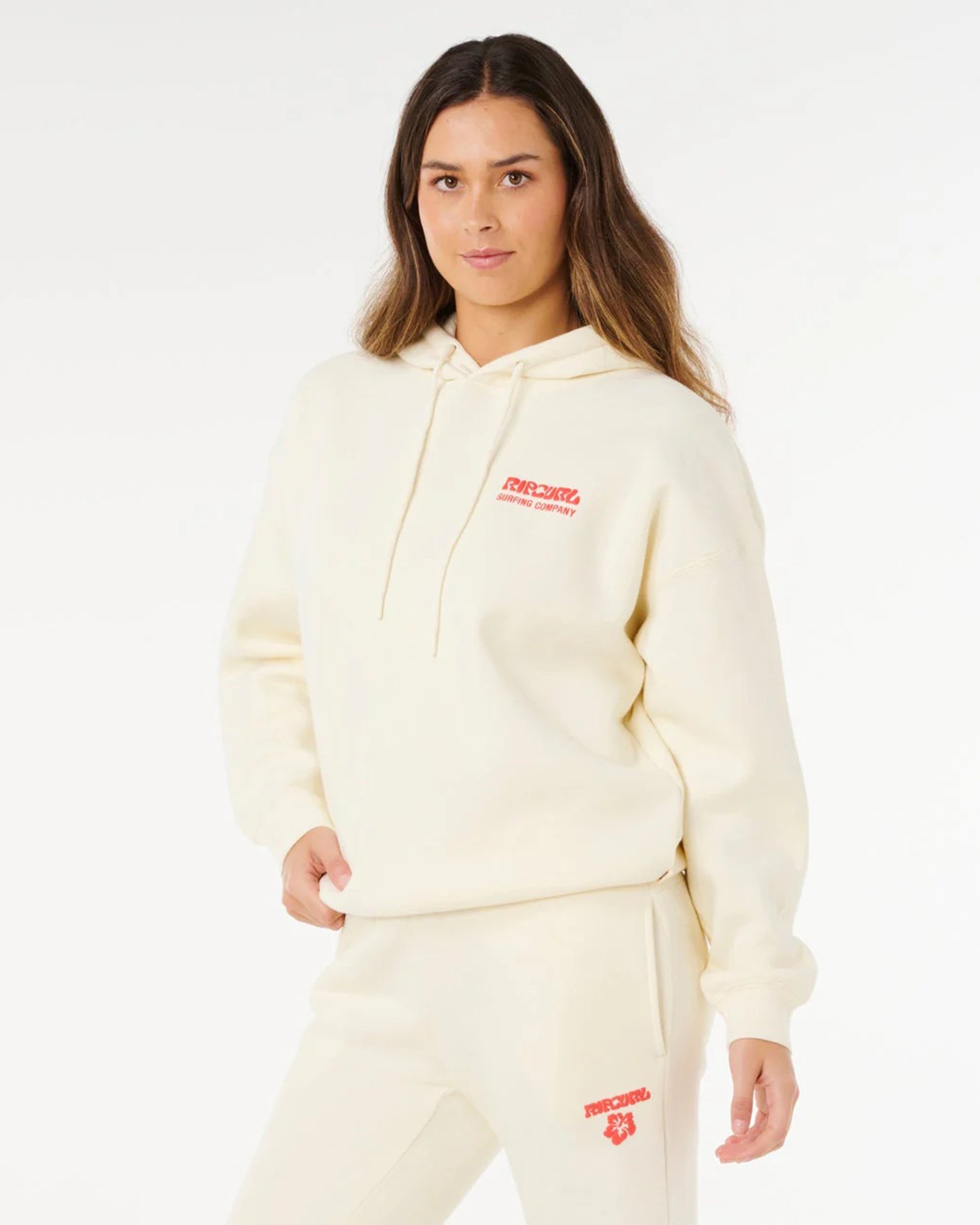 Rip Curl Women's Surf Puff Heritage Hood - Cayenne