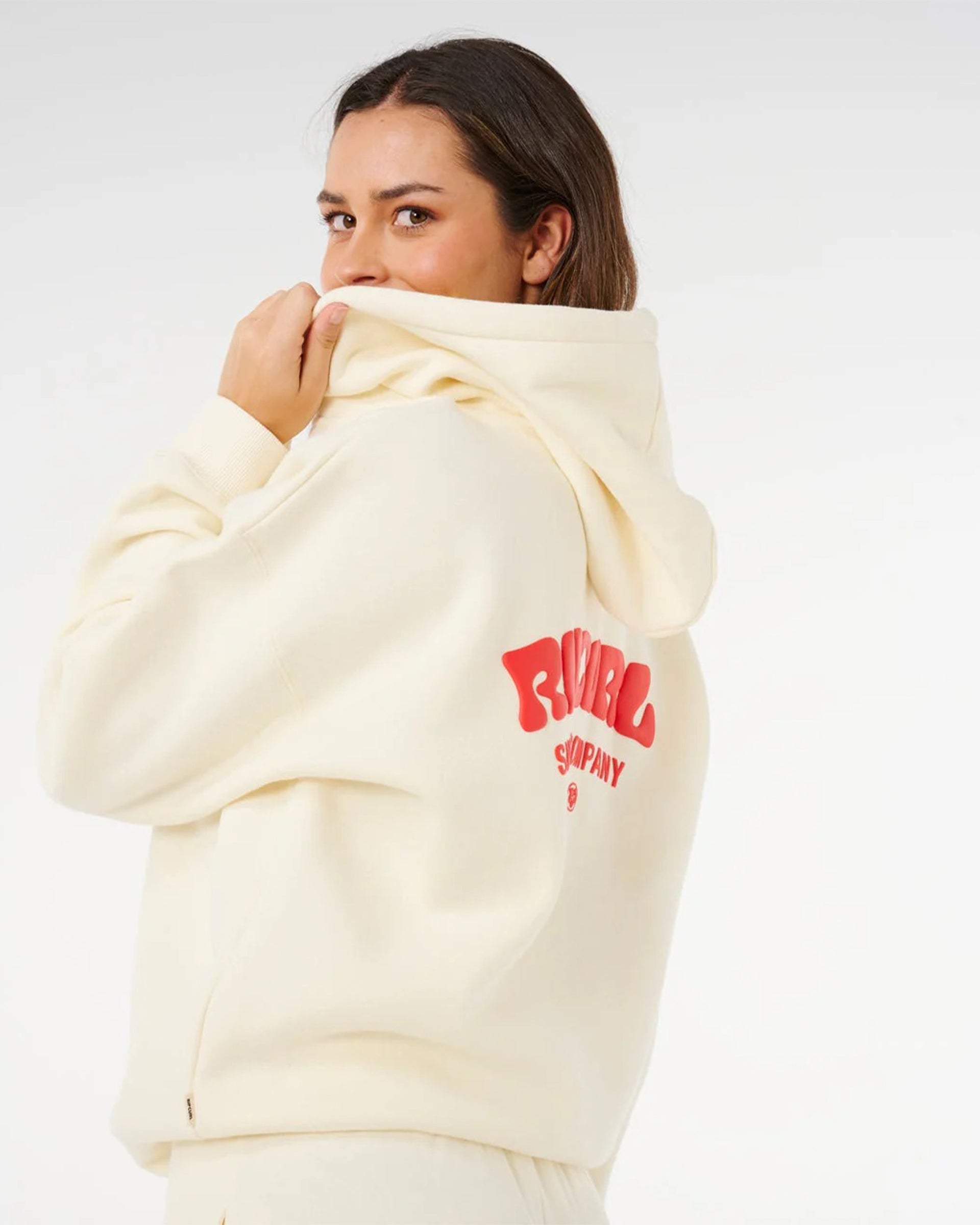 Rip Curl Women's Surf Puff Heritage Hood - Cayenne
